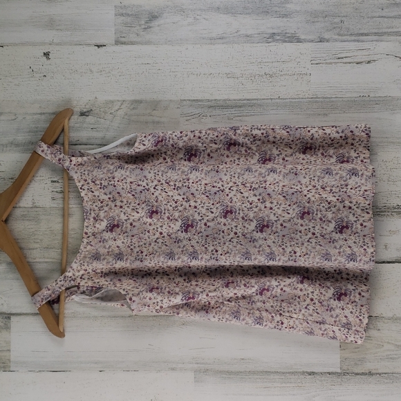 Made with Love multi print camisole tank top with trim Size Small NWT - Picture 4 of 6